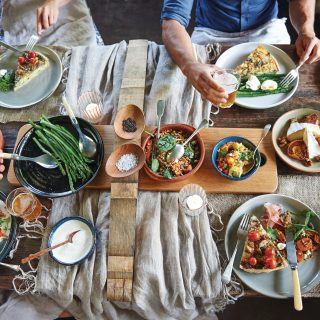 Dining at the Taylors Art and Coffee House in the Swan Valley